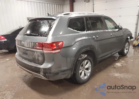 2019 Volkswagen Atlas 3.6L V6 Se W/Technology from USA, damaged, VIN 1V2UR2CA6KC551895